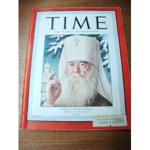    Time Magazine   December 27, 1943 Russias patriarch Sergei Books