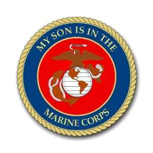   Marine Pride My Son is in the Marine Corps Decal Sticker 3.8 6 Pack