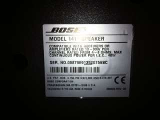 Bose 141 Shelf Speakers New In Box 17817087964  