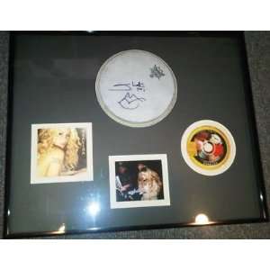  Shakira Signed Drum Framed Matted Display Exact Proof 