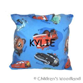 DISNEY MOVIE CARS! TRAVEL PILLOW! PERSONALIZED! KIDS!  