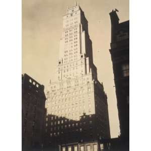   Charles Sheeler   24 x 34 inches   Ritz Tower, New 