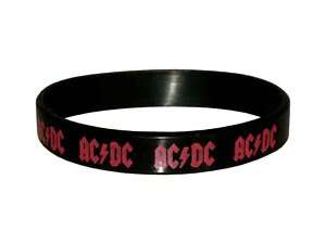 Wristband AC/DC SLIPKNOT KORN METALLICA Official Rubber  