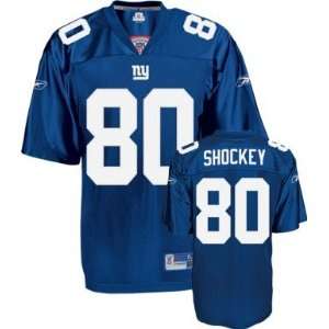 Jeremy Shockey Giants Blue Reebok Premier Jersey  Sports 