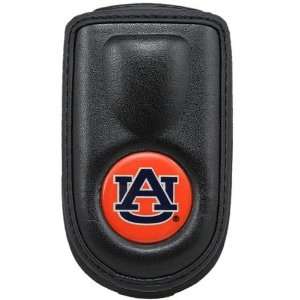    Auburn Tigers Black Leather Cell Phone Case
