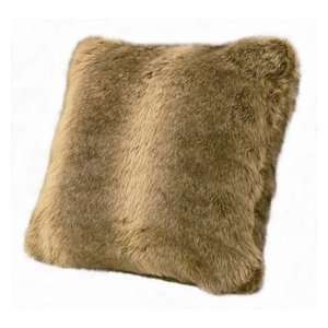  HiEnd Accents PL4001 WOLF Faux Fur Decorative Pillow: Home 