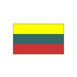  Lithuania Flag 3ft x 5ft Polyester Patio, Lawn & Garden