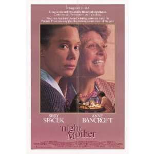  Night Mother (1986) 27 x 40 Movie Poster Style A: Home 