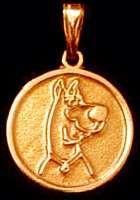   Sterling silver Cartoon Scooby Doo Pendant Charm Dog Jewelry  