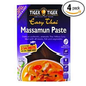 Tiger Tiger Easy Thai Mussamun Curry Paste, 5.3 Ounce (Pack of 4 