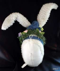 Hanging Bunny Singing Battery Operated Lights Unusual  