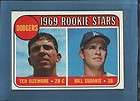 1969 Topps Dodgers Rookies Ted Sizemore Bill Sudakis 552 PSA 8 oc 