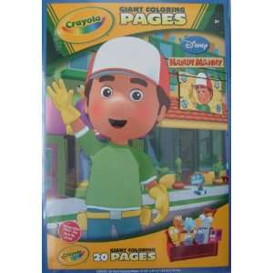  Crayola Giant Coloring Pages Handy Manny: Toys & Games
