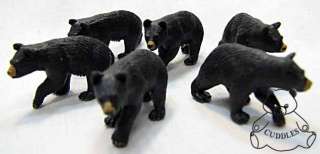 Bear Animal Safari Ltd Good Luck Mini Realistic Soft Plastic Replica 6 