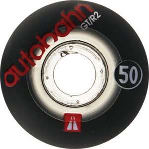 Autobahn GT/R2 49mm Black/Cleer Skateboard Wheels (Set Of 4)  