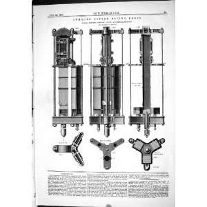  1885 CUMMINS COTTON BALING PRESS CLEETHORPES GRIFFINS 