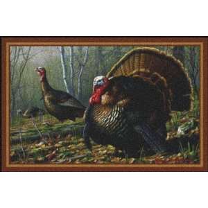 Woodland Turkey Indoor Area Rug 