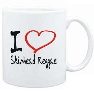  Mug White  I LOVE Skinhead Reggae  Music Sports 