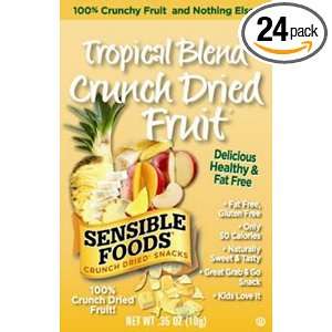 Sensible Foods Tropical Blend Crunch Dried Snacks, Lunch box size, 0 
