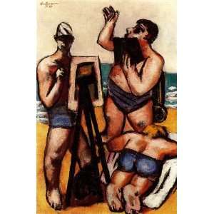 Hand Made Oil Reproduction   Max Beckmann   32 x 48 inches   Artists 