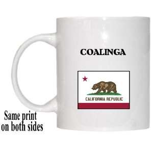  US State Flag   COALINGA, California (CA) Mug Everything 