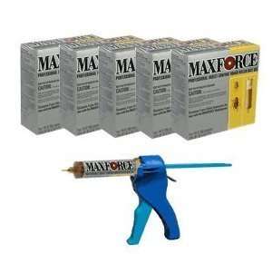  Maxforce Pro Roach Gel Reservoir Kit + Bait Gun BA1108 