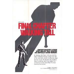  Walking Tall Final Chapter (1977) 27 x 40 Movie Poster 