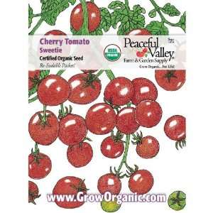  Organic Tomato Seed Pack, Sweetie Patio, Lawn & Garden