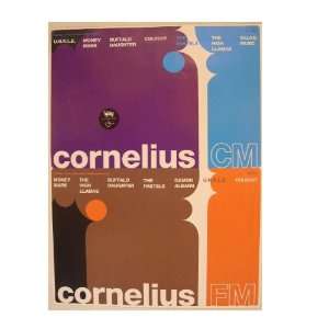  Cornelius Poster CM FM Coldcut Money Mark Buffalo 