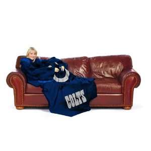  Indianapolis Colts NFL Adult Smoke Comfy Throw Blanket 