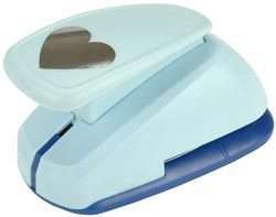 HEART 2 Super Jumbo Clever Lever Paper Punch Marvy 028617022413 