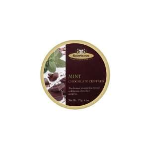 Simpkins Mint Chocolate Filled (Economy Case Pack) 6.1 Oz Tin (Pack of 
