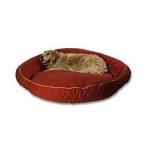  Twill Dog Bolster Bed Large   KHAKI   Improvements Pet 