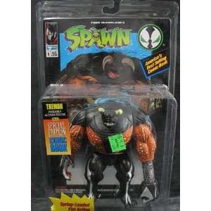 Spawn Series 1 Tremor Action Figure w/ SE Comic Book