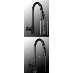  16 Pull Out Kitchen Faucet Sprayer Bar Oil Rubbed Bronze 