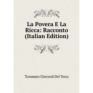   Ricca Racconto (Italian Edition) Tommaso Gherardi Del Testa Books