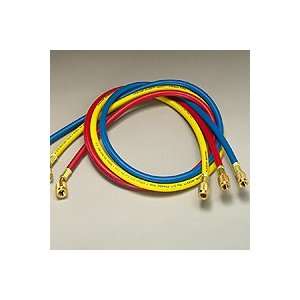 Yellow Jacket 21988 3 pack PLUS II 1/4 Charging Hoses with Double 