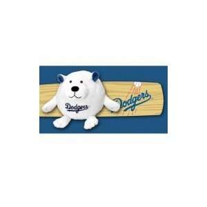  MLB Lubies by Rocket USA   8 INCH DODGERS WHITE BEAR Toys 