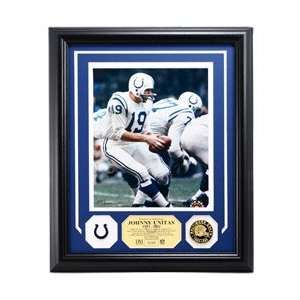  Indianapolis Colts Johnny Unitas Pin Collection Photomint 
