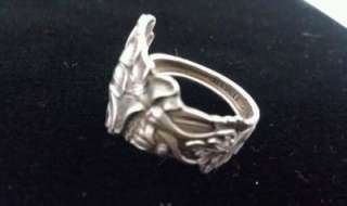 Manchester COLUMBINE Sterling Silver Spoon Ring Med. SZ. 6 9 1910 20 