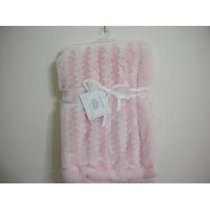  Baby Gear Super Soft Pink Shiney Baby Girls Blanket: Baby