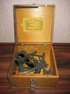 SOVIET RUSSIAN NAVY MARINE SEXTANT SP WITHOUT ACCESSOIRES AS IS NO 