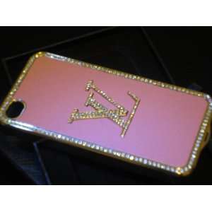  Louis Vuitton iphone 4 case (solid pink) 
