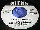 Hear Rare Country Bopper 45The Law Brothers on Glenn 3500 Sweet 