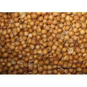 Whole Coriander Seed in a 1 Pound Plastic Container  