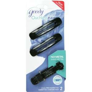  Goody Ouchless Flex Small Autoclasp Barrettes, 3 Count 