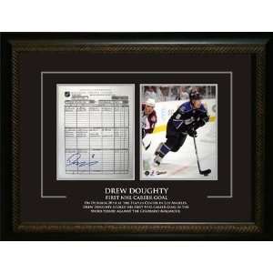   10 w/Scoresheet Etched Mat   First NHL Goal Tribute   Mats