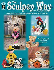 THE SCULPEY WAY WITH POLYMER CLAY Fimo Craft Idea Book  