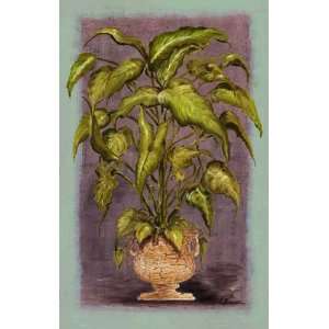  Jarrones Plantas I by L. Romero. Size 18.00 X 26.50 Art 