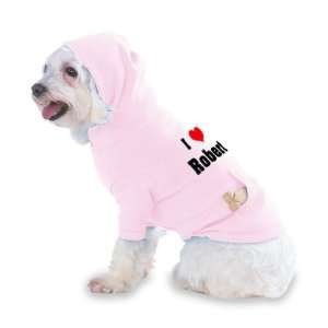  I Love/Heart Robert Hooded (Hoody) T Shirt with pocket for 